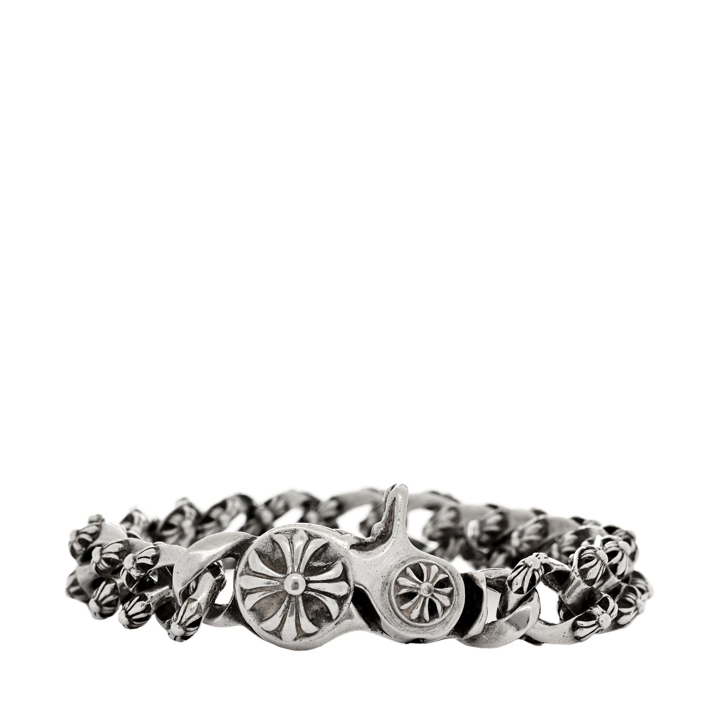 Sterling Silver Lobster Clasp Cuban Link Bracelet