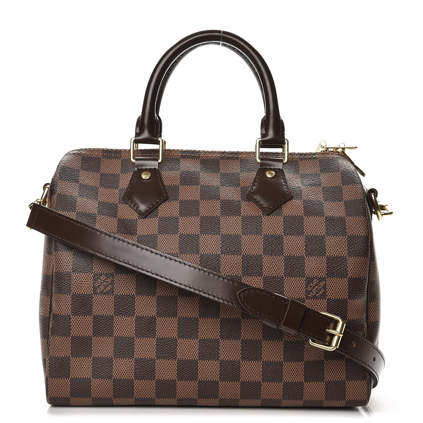 Damier Ebene Speedy Bandouliere 25