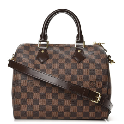 Louis Vuitton Damier Ebene Speedy Bandouliere 25 1 of 8