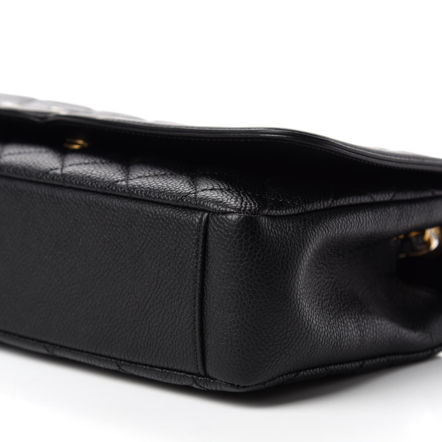 Chanel Caviar Quilted Medium CC Filigree Flap Black 7 of 11