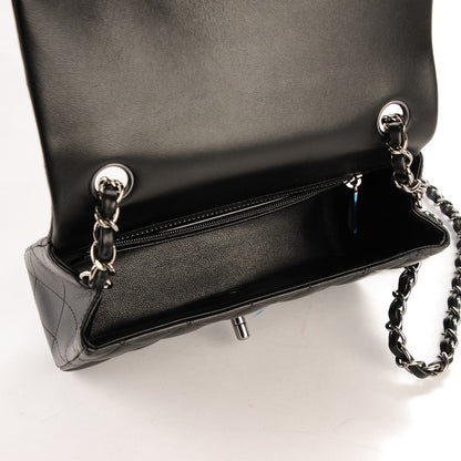 Chanel Lambskin Quilted Mini Rectangular Flap Black 5 of 7