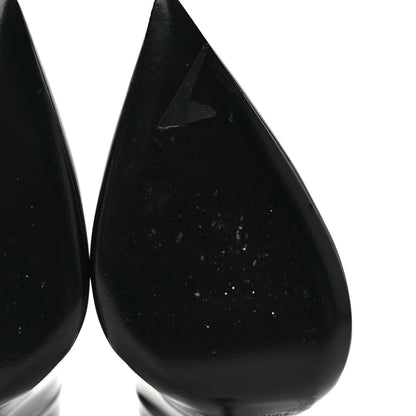 Saint Laurent Patent Opyum 110 Pumps 39 Black Silver 9 of 10