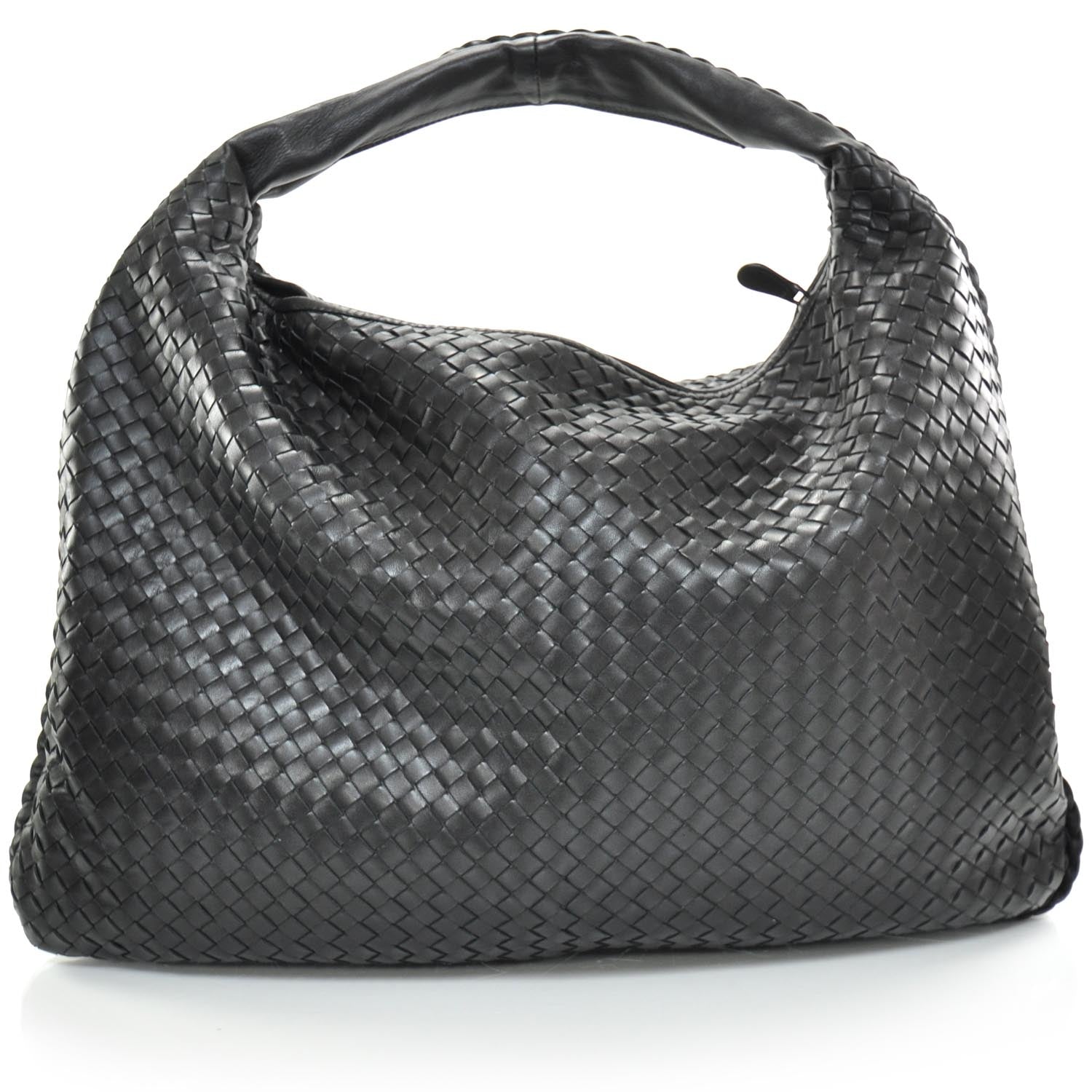 Bottega Veneta Nappa Intrecciato Maxi Veneta Nero Black 4 of 9