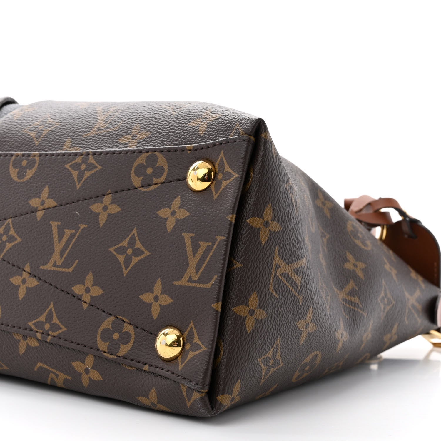 Louis Vuitton Monogram V Tote MM Black 9 of 10