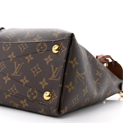 Louis Vuitton Monogram V Tote MM Black 9 of 10
