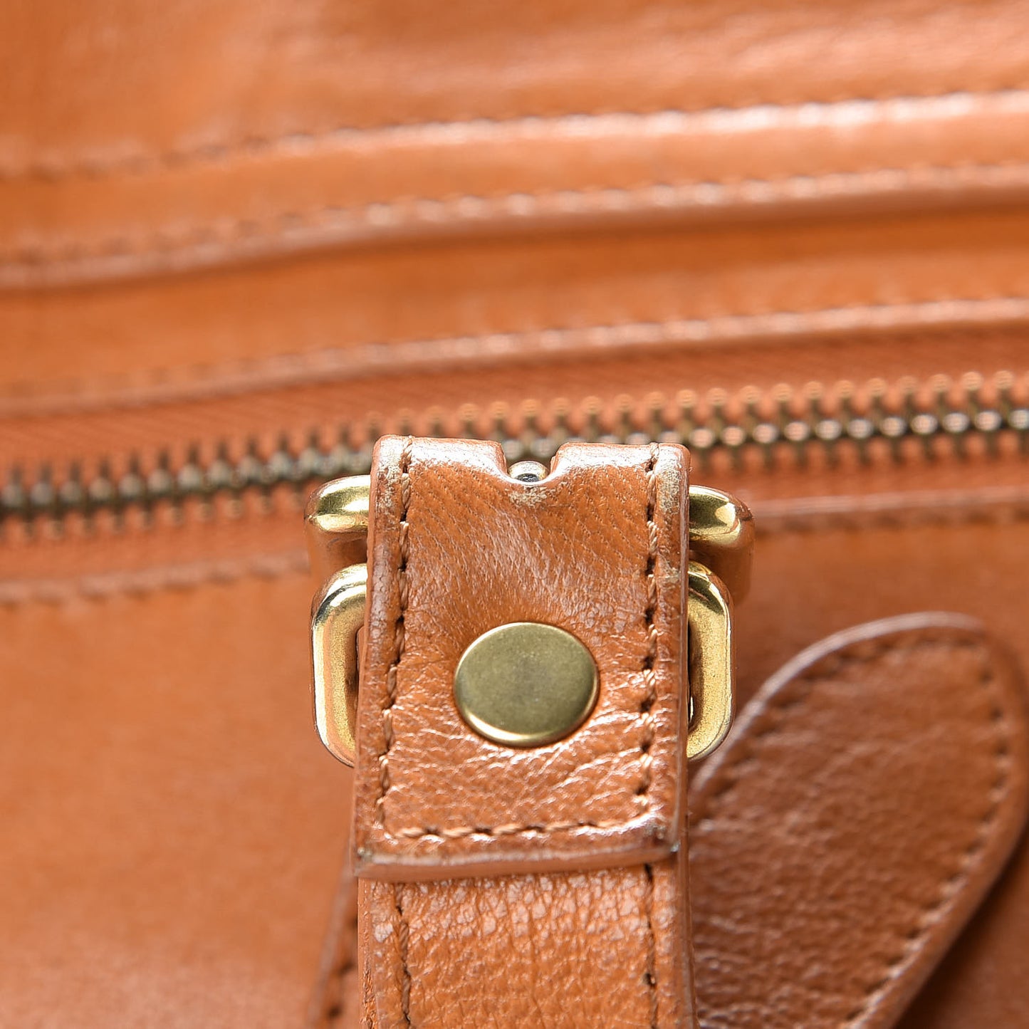 Lambskin Medium PS1 Satchel Saffron
