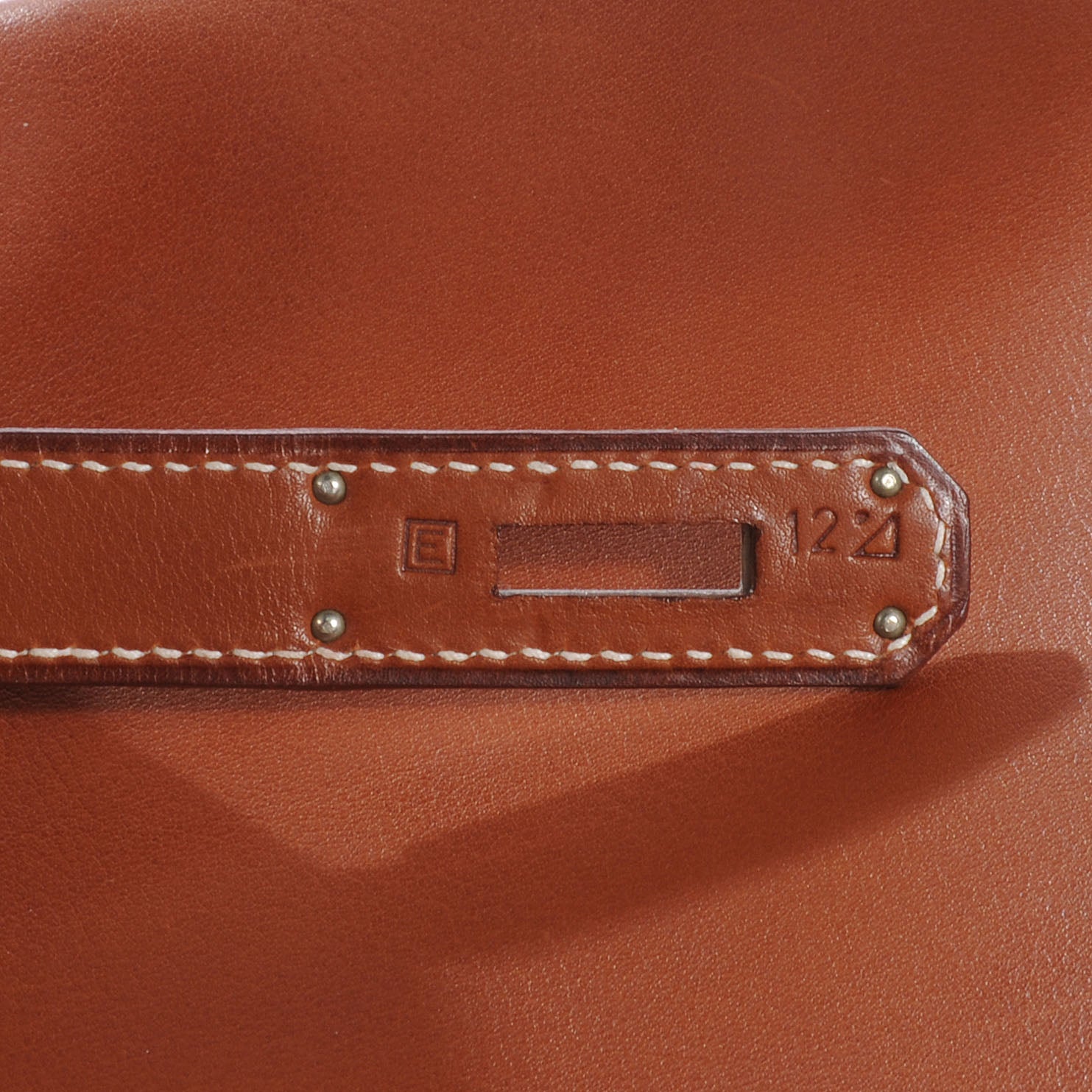 Hermes Natural Barenia Kelly Retourne 32 Fauve 7 of 11
