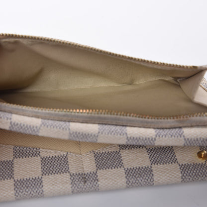 Louis Vuitton Damier Azur Long Origami Wallet 6 of 13