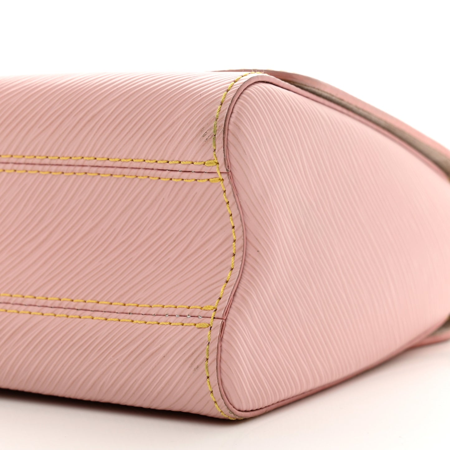 Epi Twist Shoulder Bag Rose Ballerine