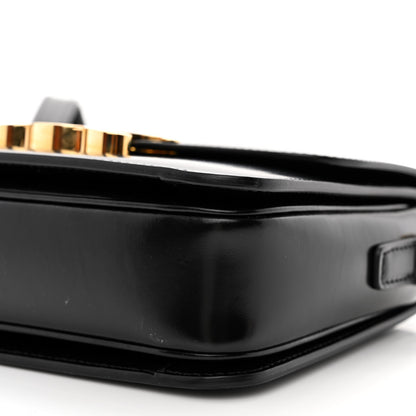 Celine Shiny Calfskin Teen Triomphe Black 12 of 12