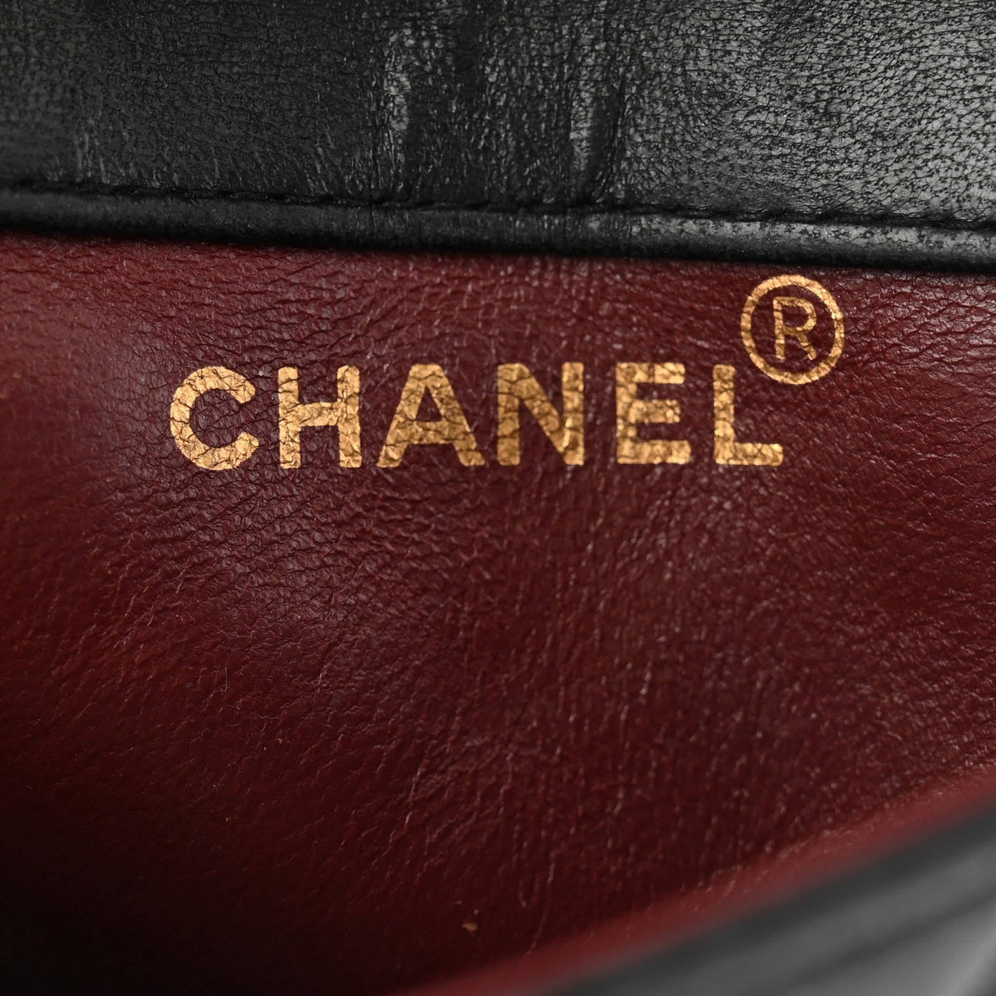 Lambskin Quilted Extra Mini Flap Black