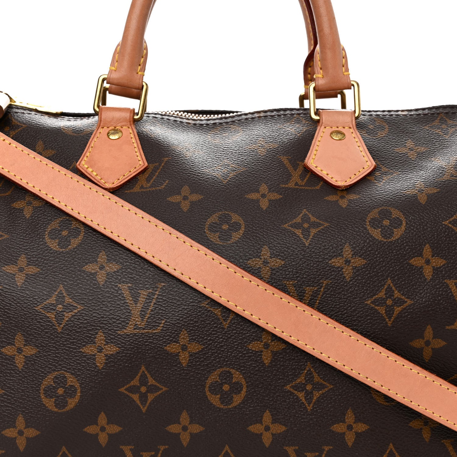 Louis Vuitton Monogram Speedy Bandouliere 30 8 of 14