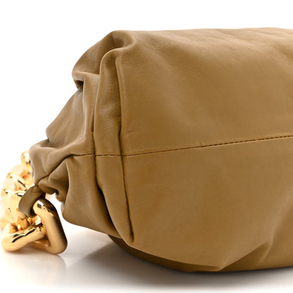 Bottega Veneta Calfskin The Pouch Chain Cammello 10 of 10