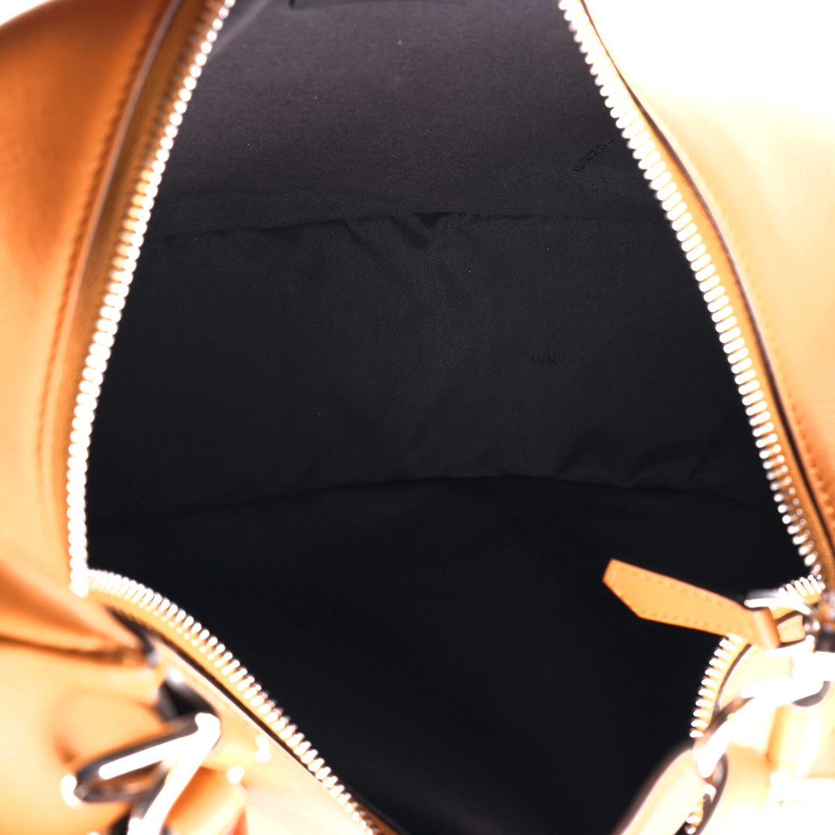 Vitello Grace Matte Medium Fendigraphy Hobo Bag Caramello