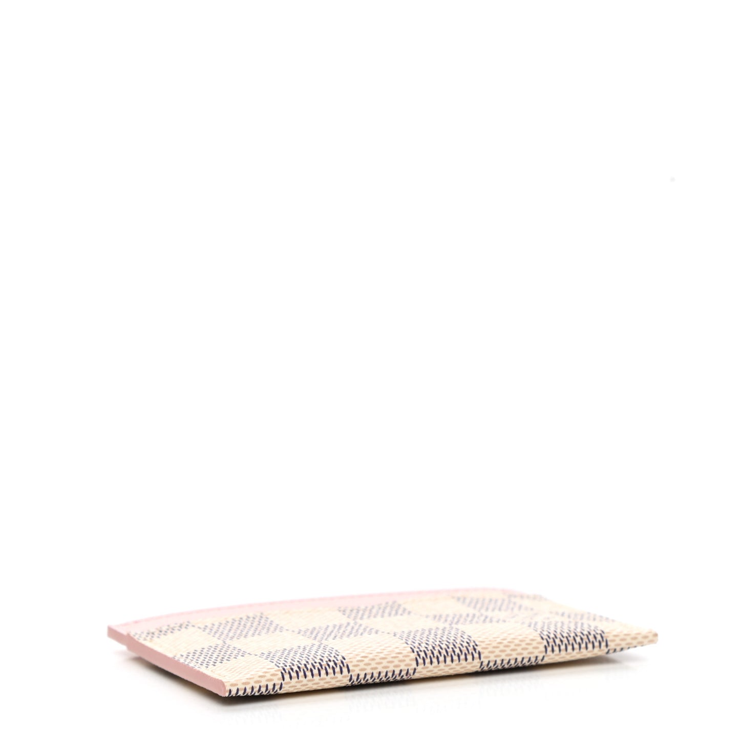 Damier Azur Daily Card Holder Rose Ballerine