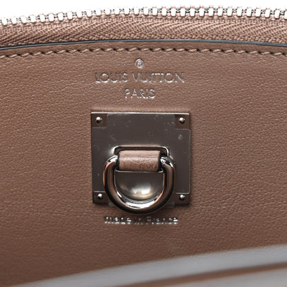 Louis Vuitton Ostrich City Steamer PM Gris 5 of 8