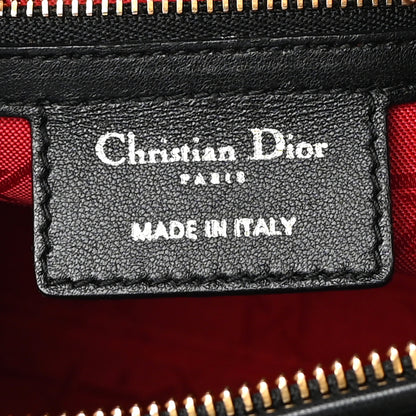 Christian Dior Lambskin Cannage Medium Lady Dior Black 6 of 13