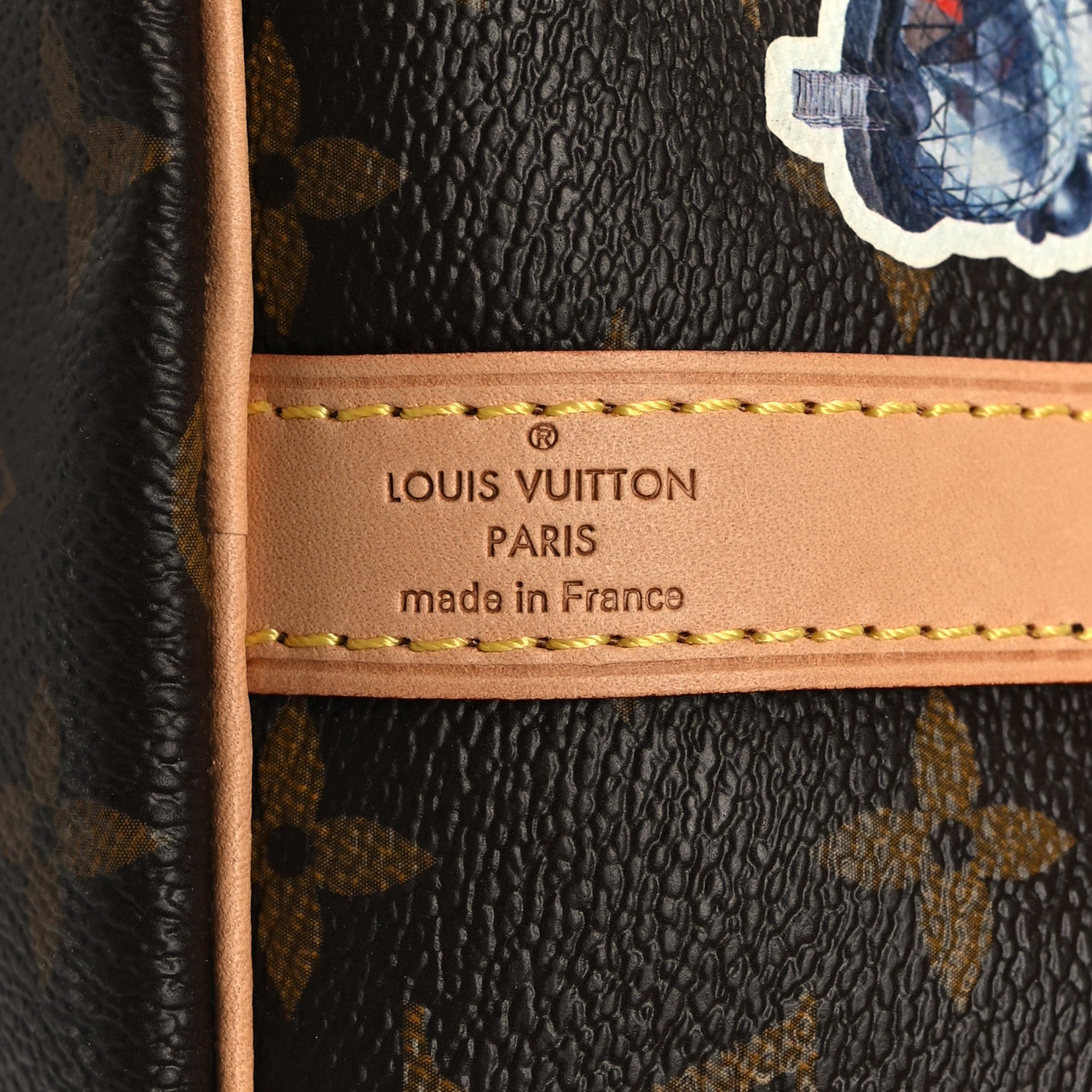 Louis Vuitton Monogram World Tour Speedy Bandouliere 30 6 of 9