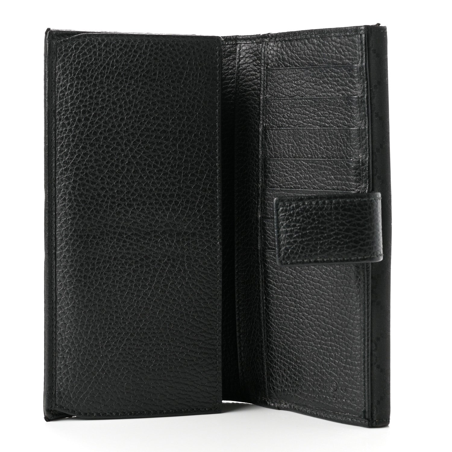 Gucci Monogram Eclipse Continental Wallet Black 5 of 9