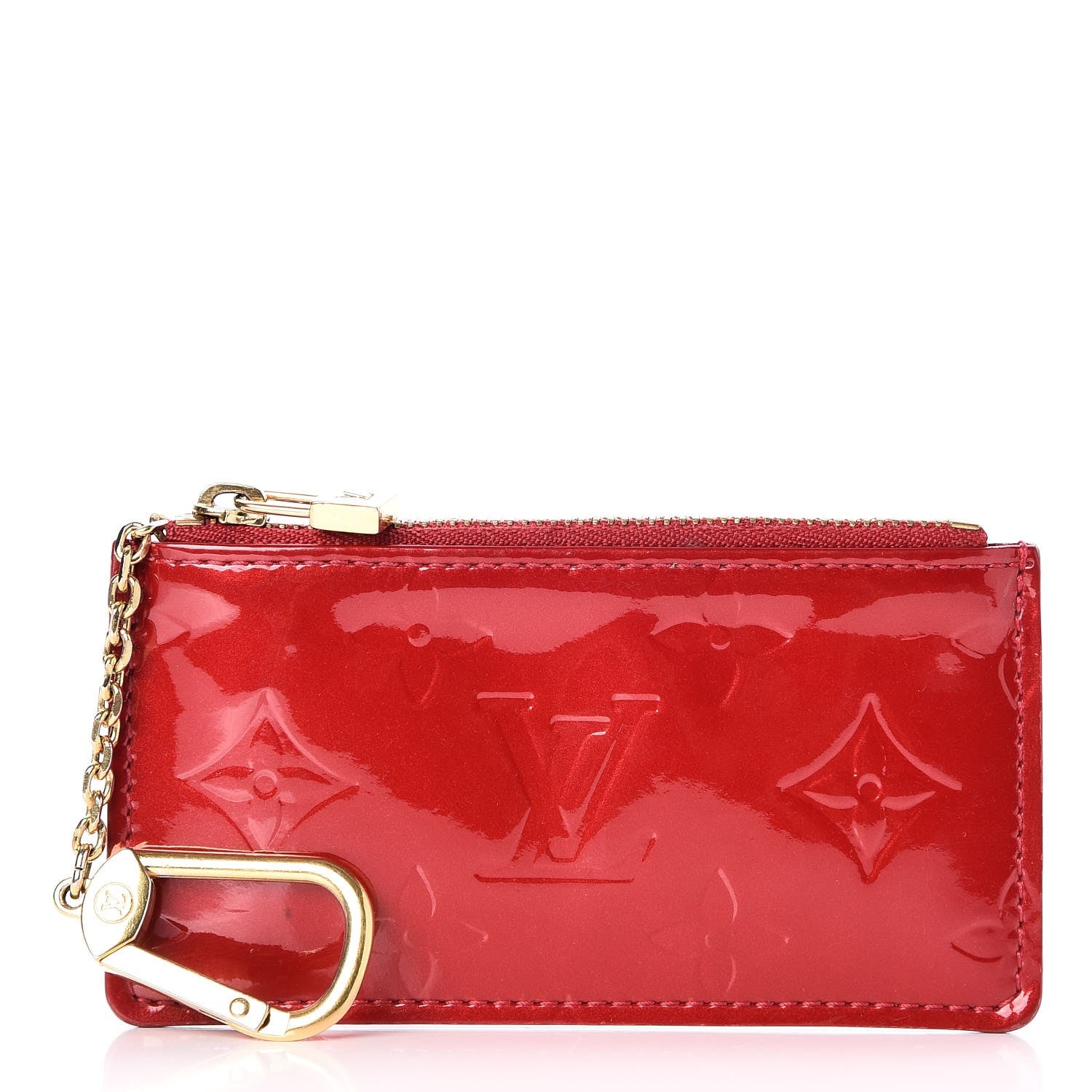 Louis Vuitton Vernis Key Pouch Pomme D'Amour 1 of 6