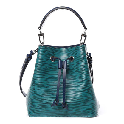 Louis Vuitton Epi Neonoe BB Emerald Green Indigo 1 of 11