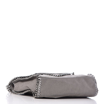 Stella McCartney Shaggy Deer Mini Falabella Fold Over Tote Light Grey 4 of 11