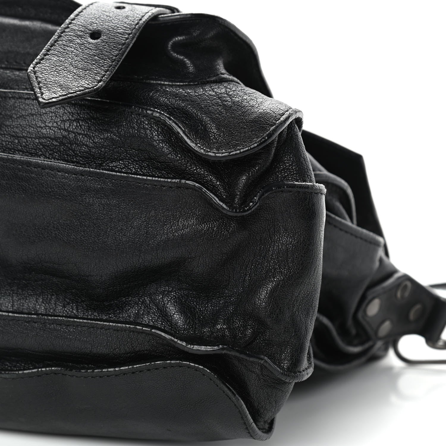 Proenza Schouler Lambskin Medium PS1 Satchel Black 9 of 10
