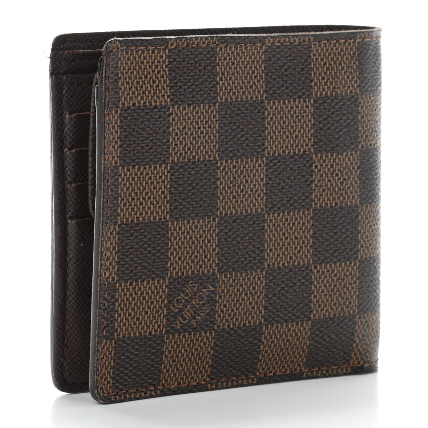 Louis Vuitton Damier Ebene Marco Wallet 5 of 14