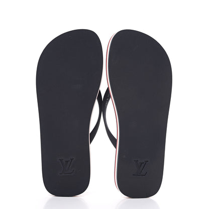 Louis Vuitton Rubber Mens Molitor Thong Sandals 8 Marine Rouge 5 of 8