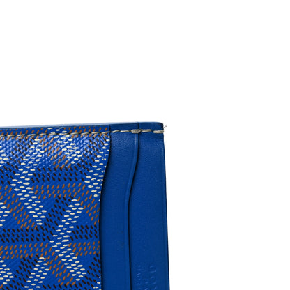 Goyard Goyardine Saint Sulpice Card Holder Sky Blue 7 of 8