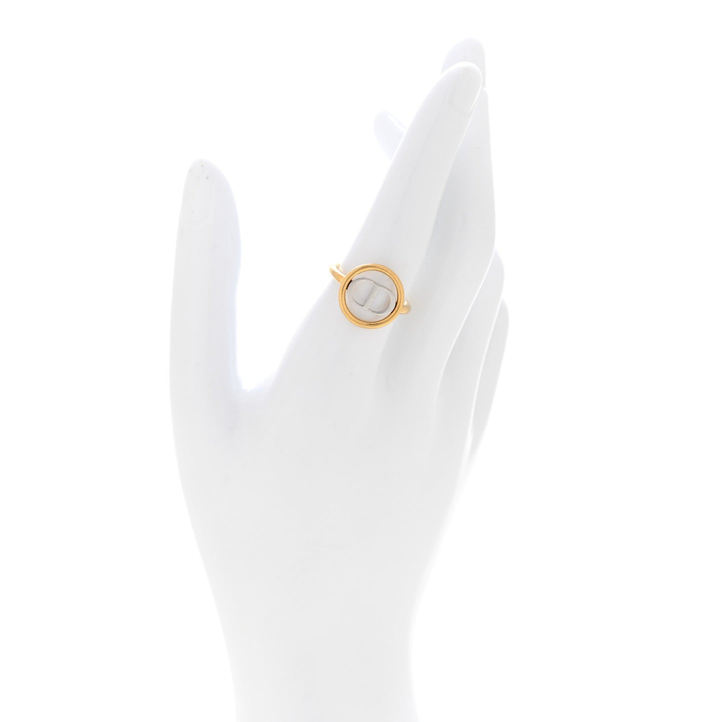 Metal Montaigne 30 Ring Silver Gold