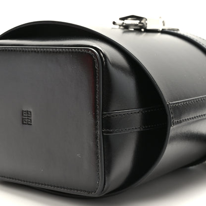 Givenchy Box Calfskin Shark Lock Bucket Bag Black 7 of 8
