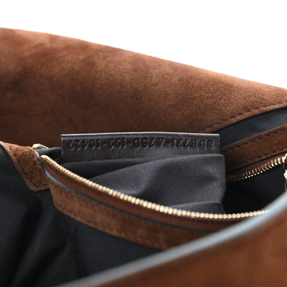 Fendi Chamois Large Baguette Marrone 7 of 10