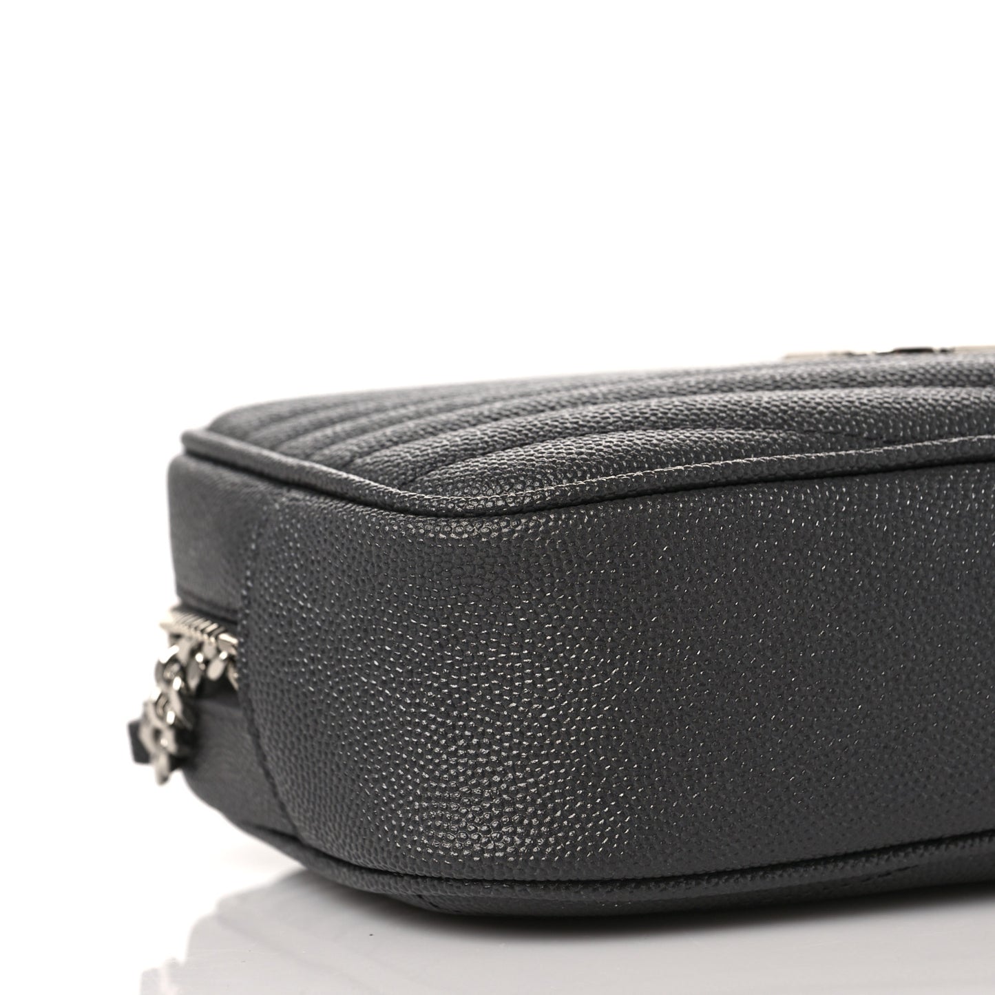 Grain De Poudre Matelasse Monogram Mini Lou Camera Bag Asphalt