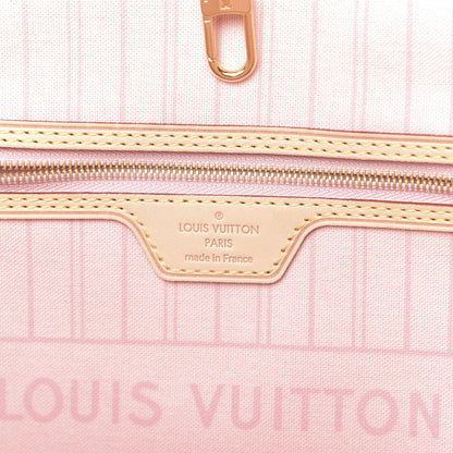 Louis Vuitton Damier Azur Neo Neverfull GM Rose Ballerine 6 of 10