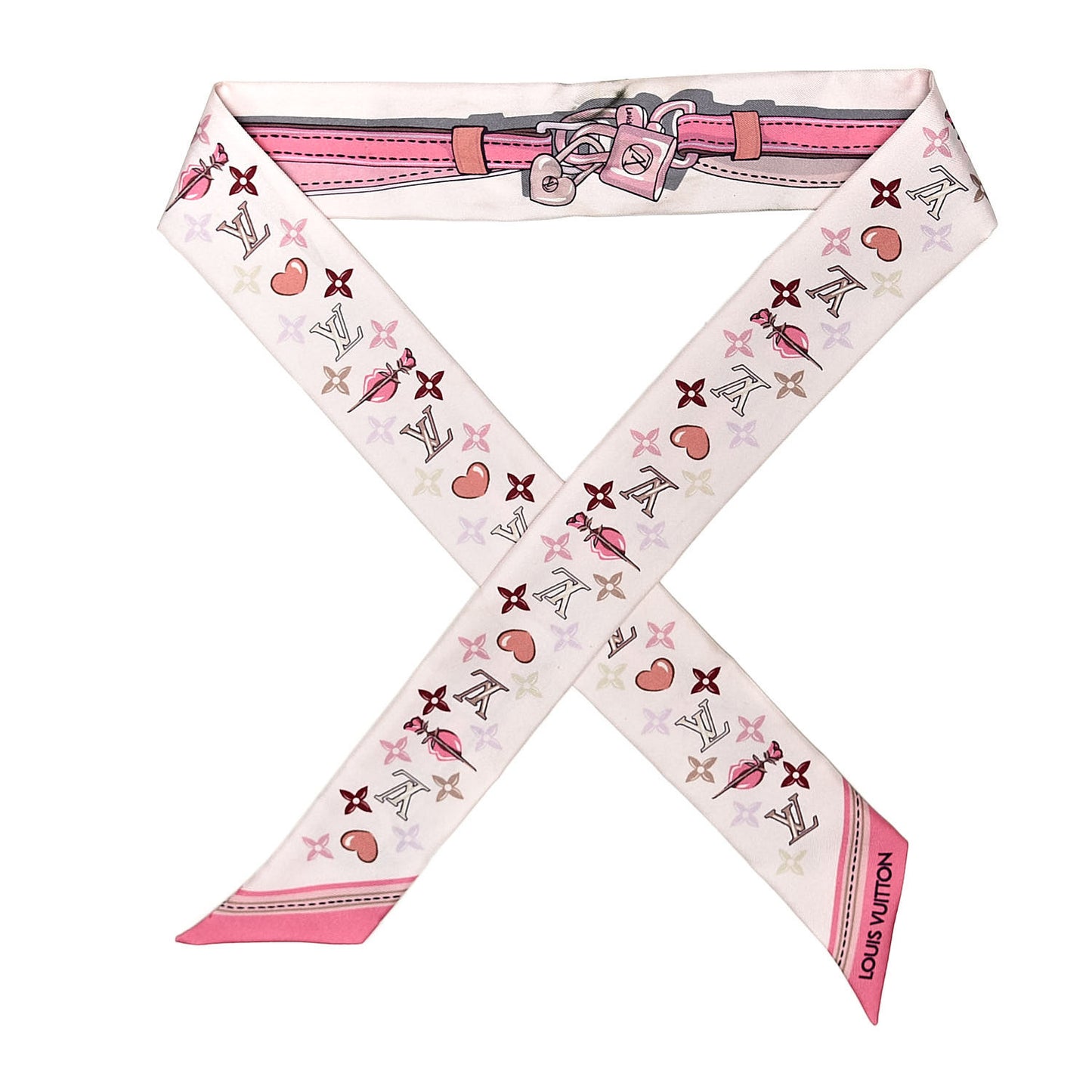 Silk Monogram A la Folie BB Bandeau Light Pink