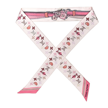 Louis Vuitton Silk Monogram A la Folie BB Bandeau Light Pink 1 of 4