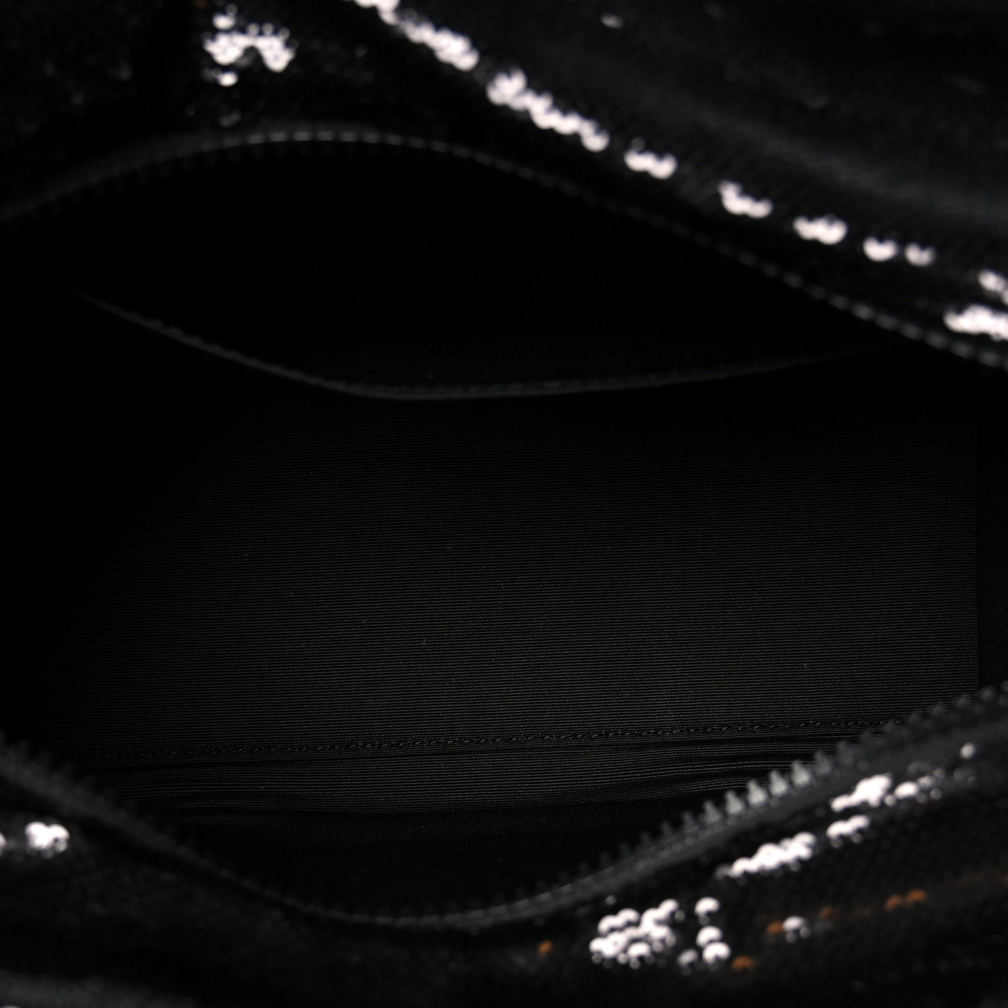 Sequin Small The Tote Bag Black