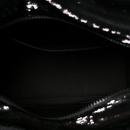Marc Jacobs Sequin Small The Tote Bag Black 5 of 11