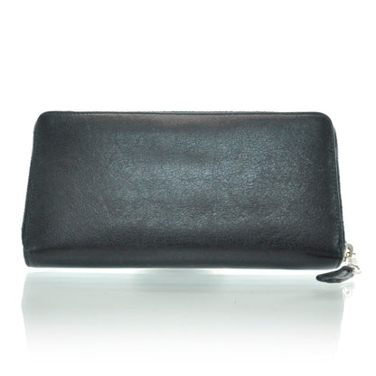 Balenciaga Agneau Compagnon Wallet GSH Black 3 of 8
