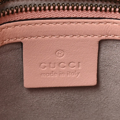 Gucci Calfskin Matelasse Medium GG Marmont Open Top Shoulder Bag Perfect Pink 6 of 10
