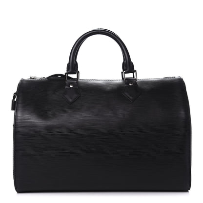 Louis Vuitton Epi Speedy 35 Black 1 of 13