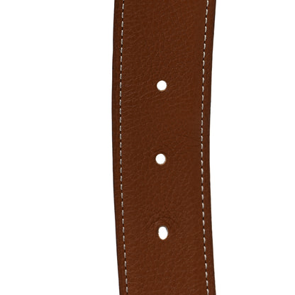 Hermes Box Togo 32mm H Belt 105 Black Gold 4 of 4