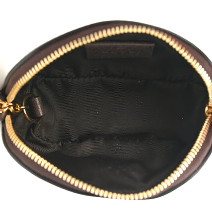 Gucci GG Supreme Monogram Web Ophidia Dome Key Pouch Beige New Acero 5 of 8