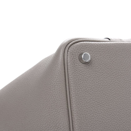 Hermes Taurillon Clemence Picotin Lock 18 PM Etain 8 of 12