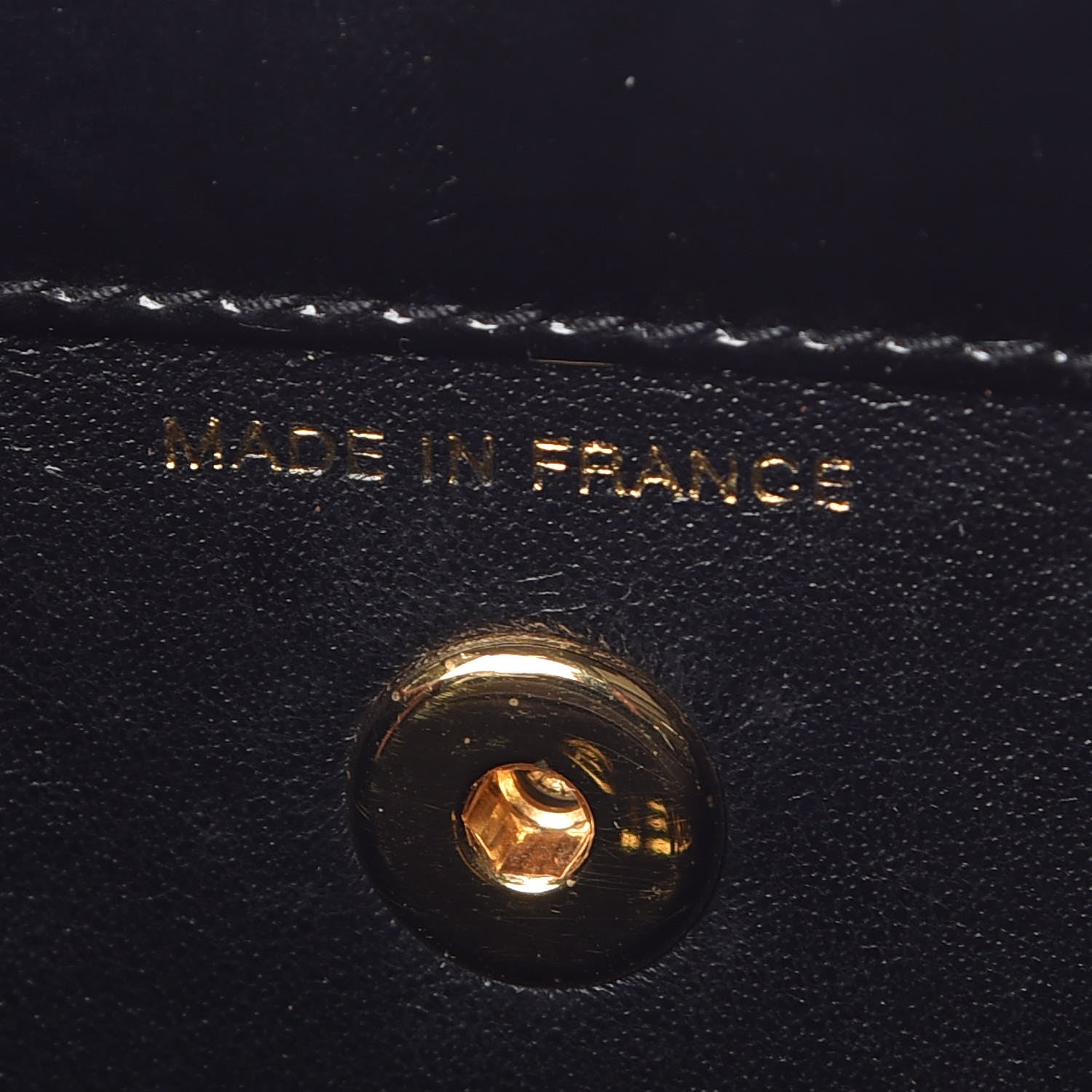Chanel Patent Diamond Stitched Top Handle Bag Black 9 of 19