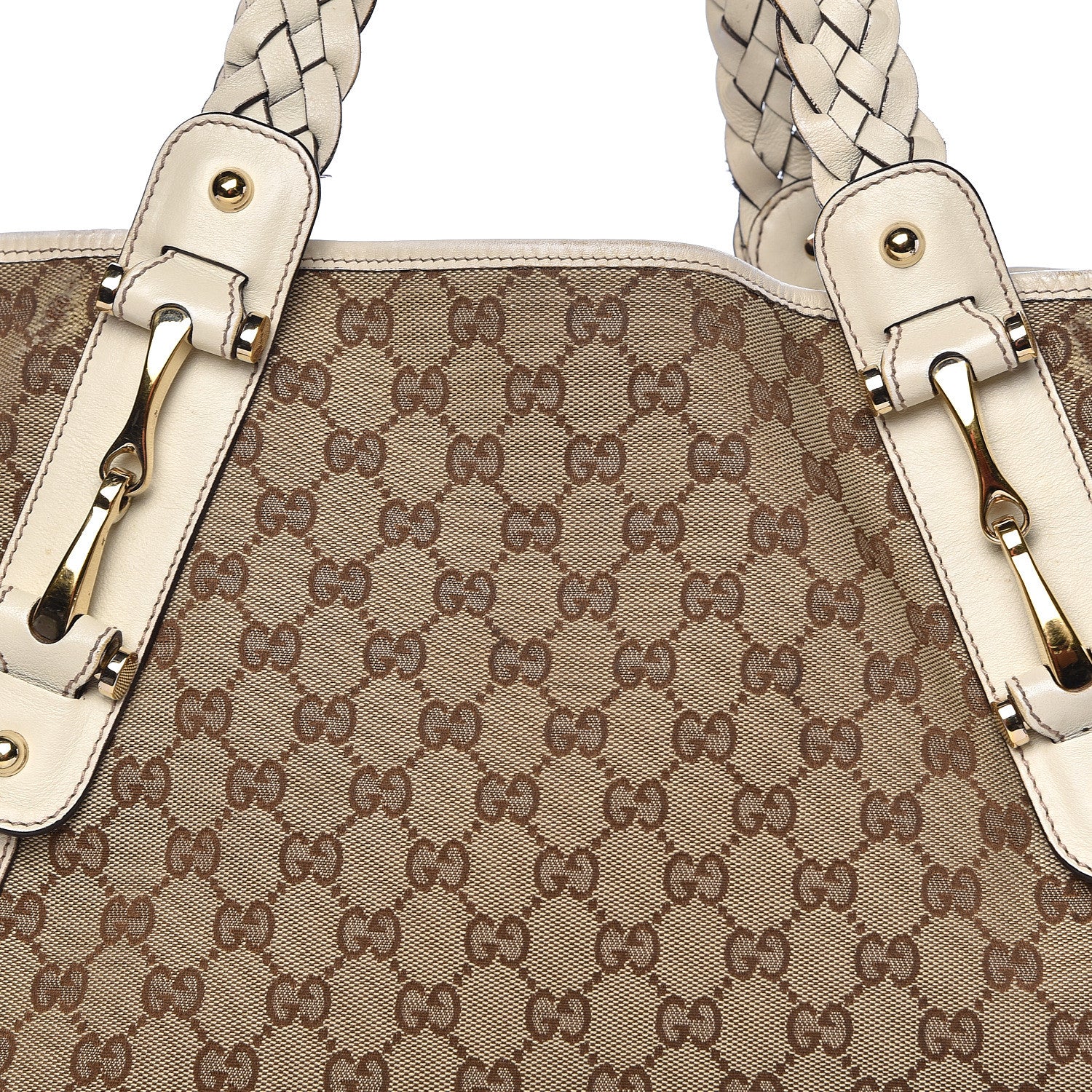 Gucci Monogram Medium Pelham Shoulder Bag Off White 11 of 11