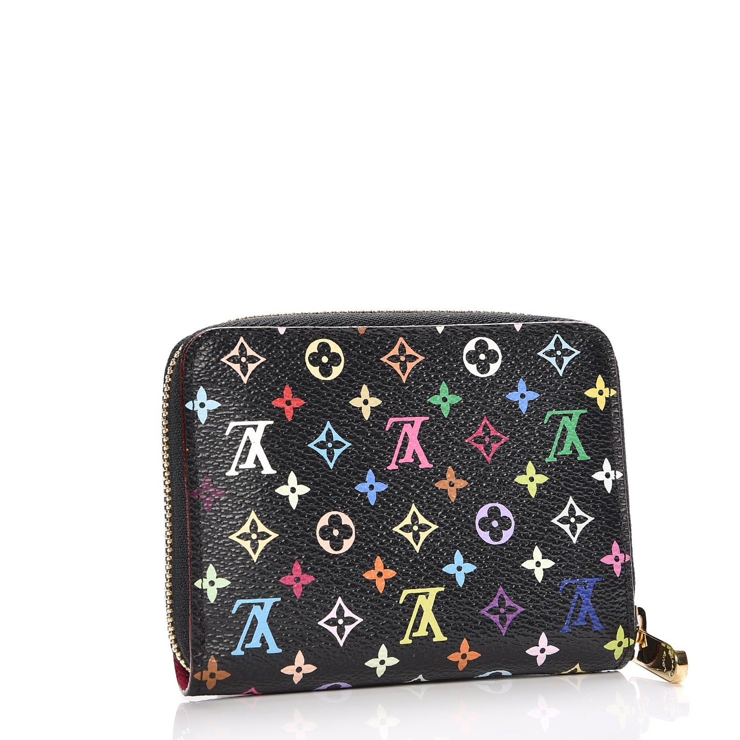 Monogram Multicolor Zippy Coin Purse Black Grenade