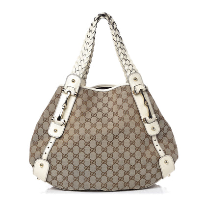 Gucci Monogram Medium Pelham Shoulder Bag Off White 1 of 11