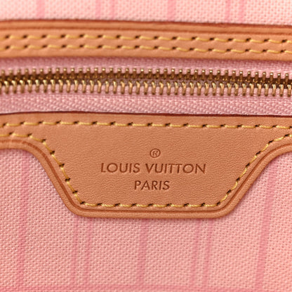 Louis Vuitton Damier Azur Neo Neverfull GM Rose Ballerine 6 of 8